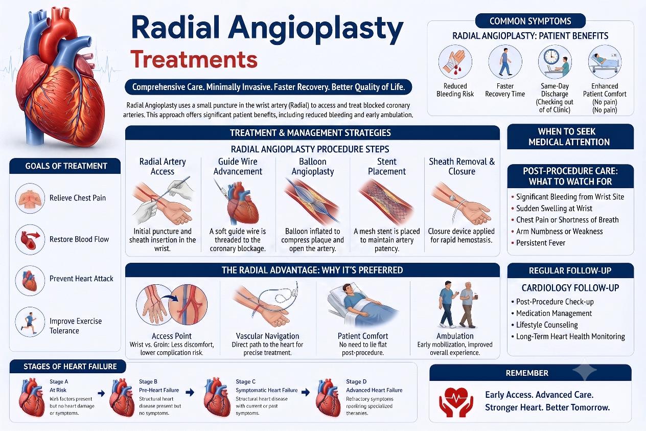 Advanced Radial Angioplasty Treatments in Kolkata, India